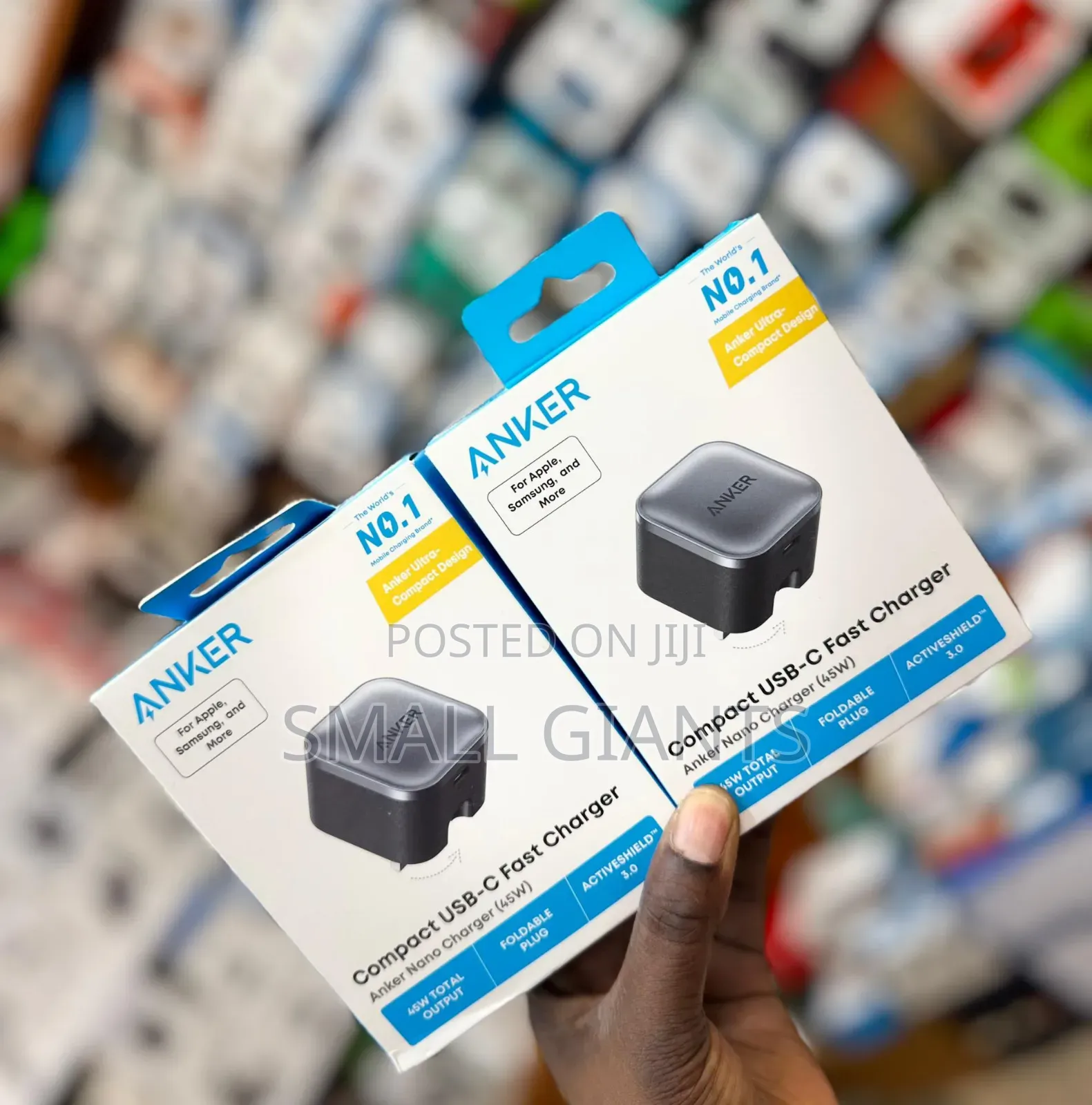 Compact Usb -C Fast Charger 45w