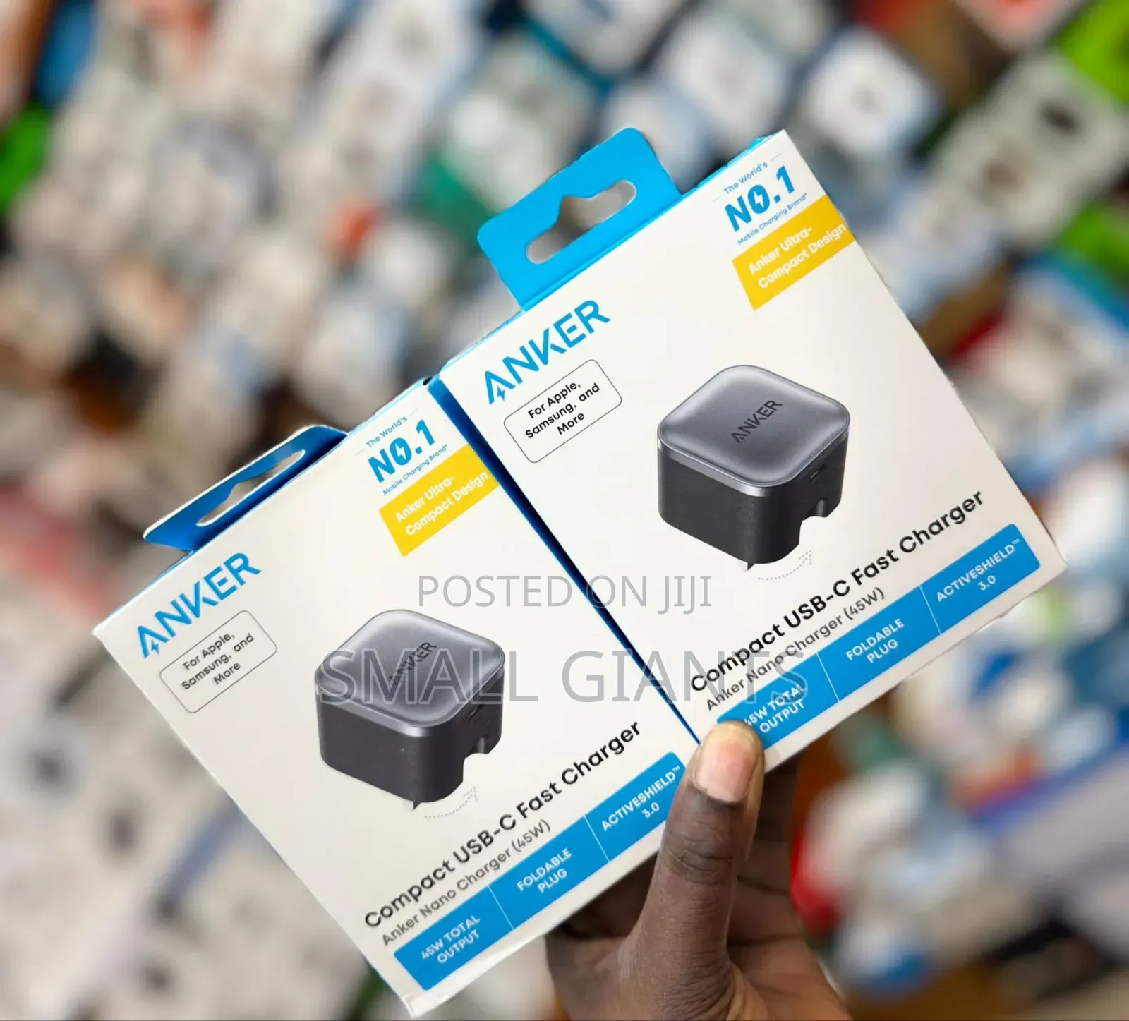 Compact Usb -C Fast Charger 45w