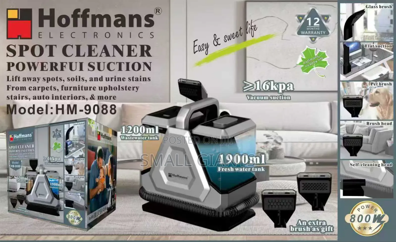 Hoffmans Hm-9088 Spot Cleaner
