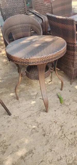 Single Seater Classic Rattan Dining Table