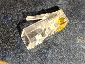 Rj45 Cat6 Pass Through Connectors - Pack of 100
