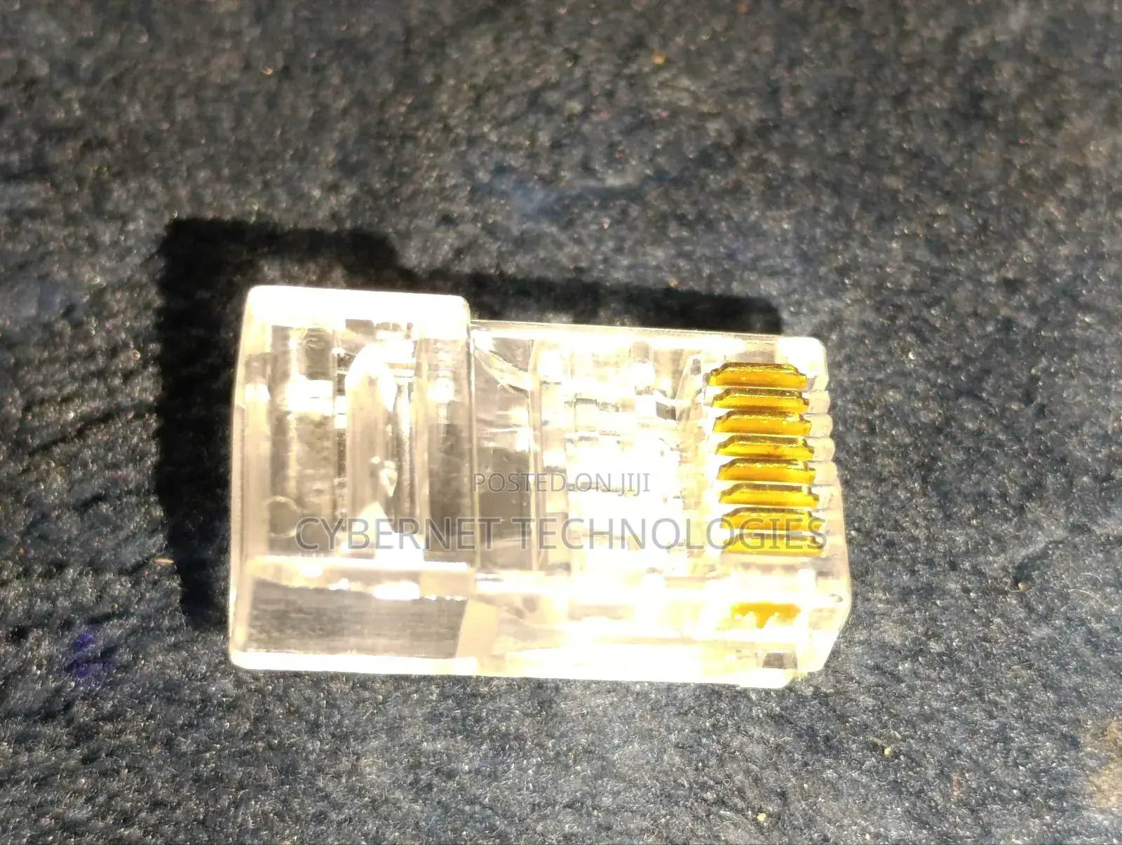 Rj45 Cat6 Pass Through Connectors - Pack of 100
