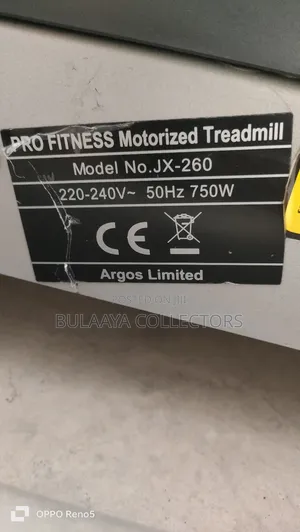 Uk Used Pro Fitness Motor Treadmill.