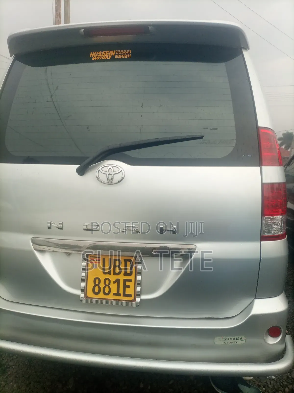 Toyota Noah 2.0 143hp AWD (7 Seater) 2008 Silver
