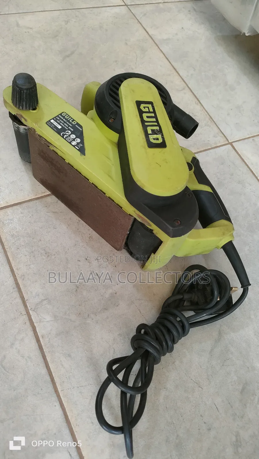 Uk Used Guild 850w Belt Sander.