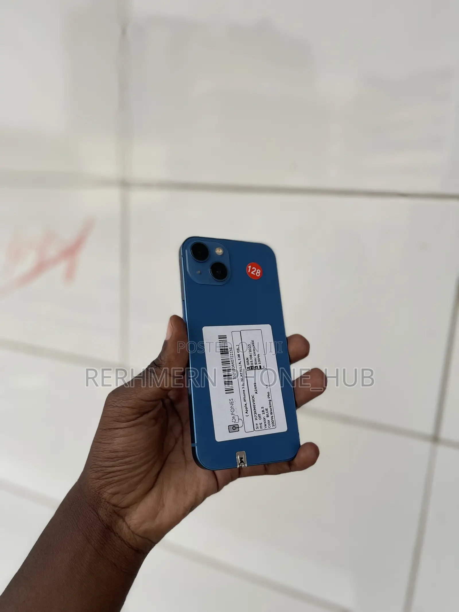 New Apple iPhone 13 128 GB Blue