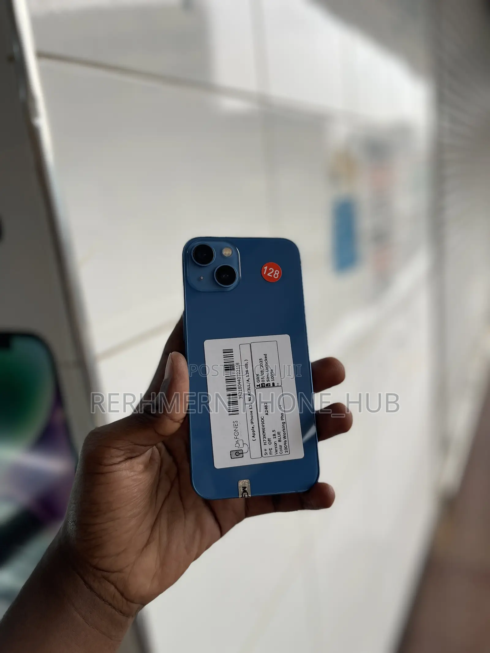 New Apple iPhone 13 128 GB Blue