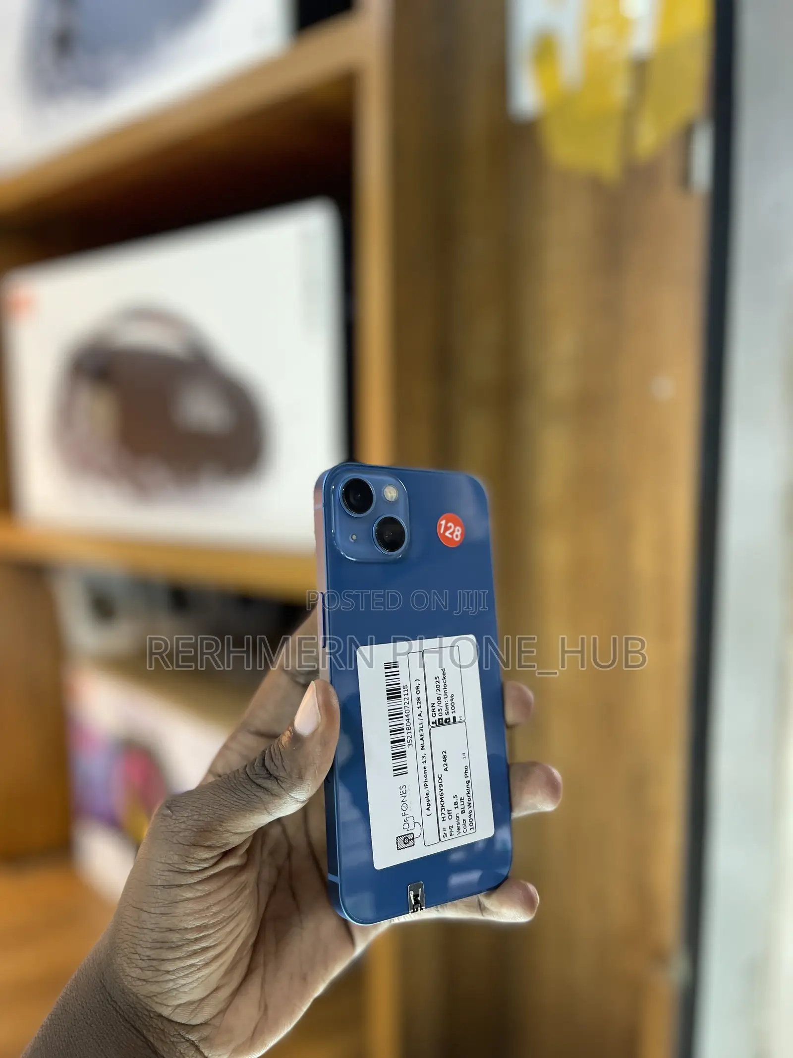 New Apple iPhone 13 128 GB Blue
