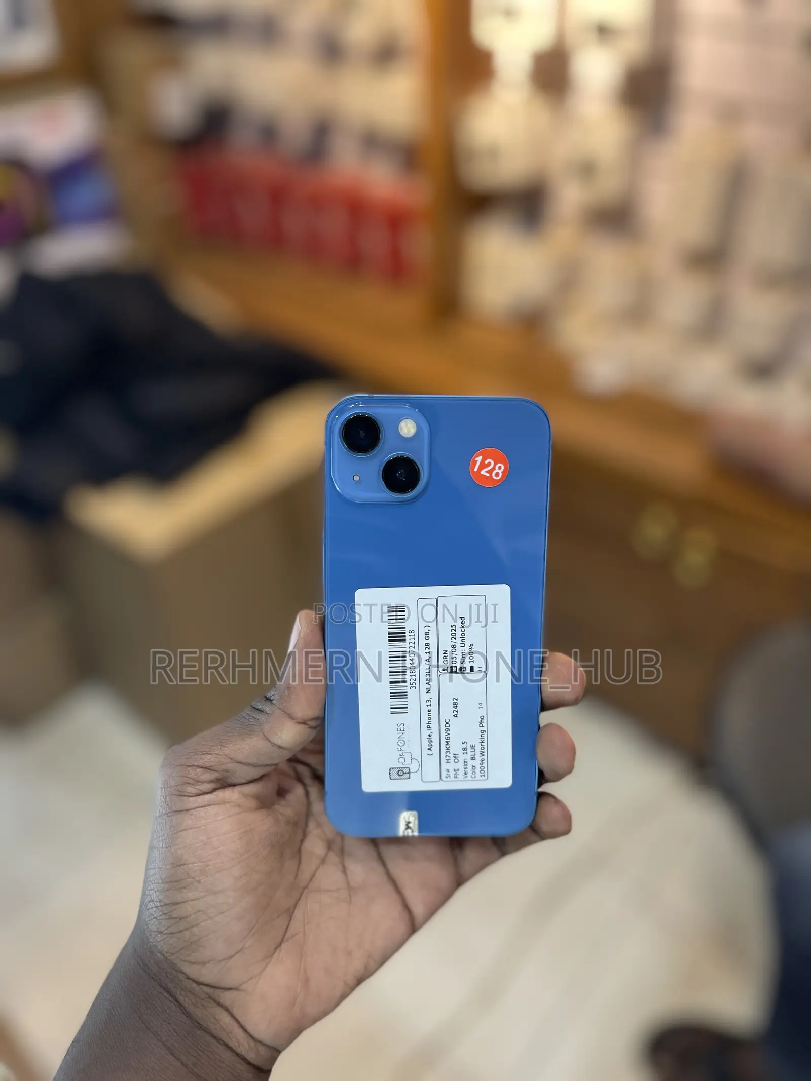 New Apple iPhone 13 128 GB Blue