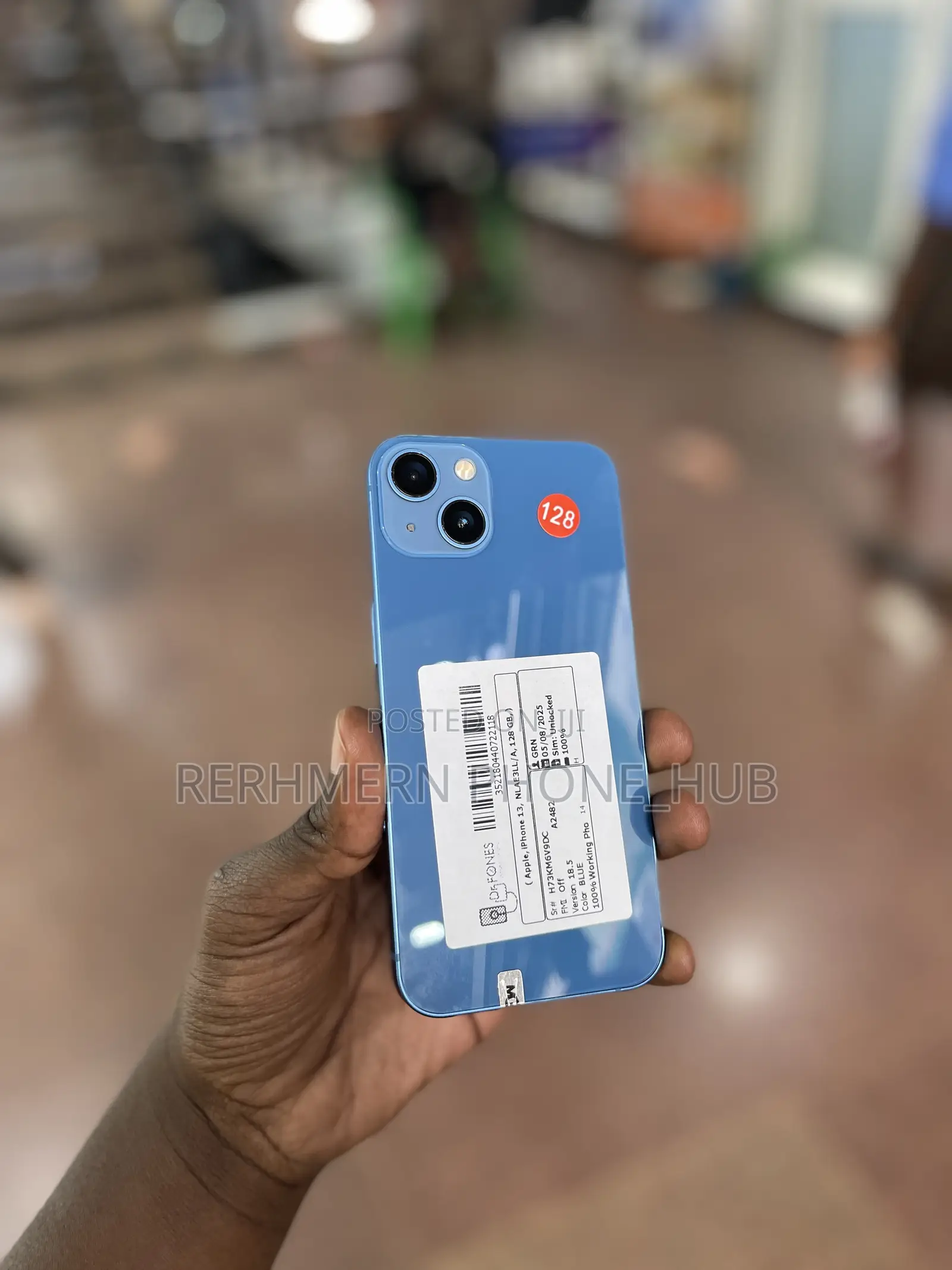 New Apple iPhone 13 128 GB Blue