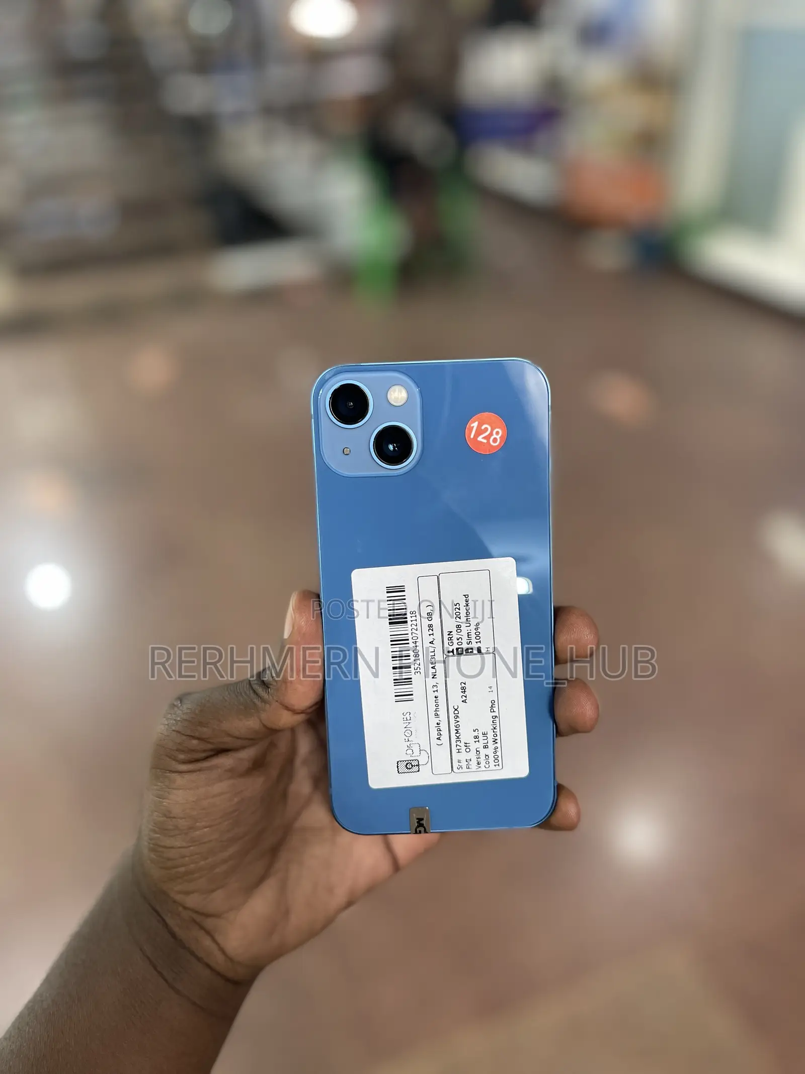 New Apple iPhone 13 128 GB Blue