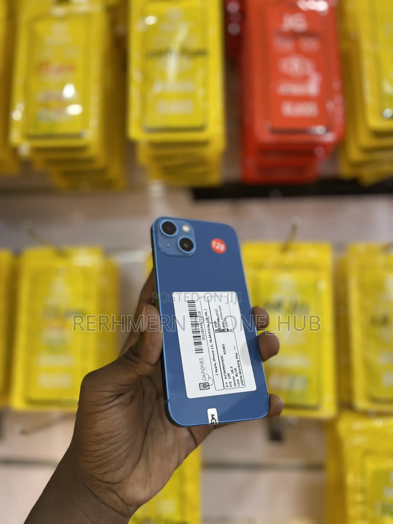 New Apple iPhone 13 128 GB Blue