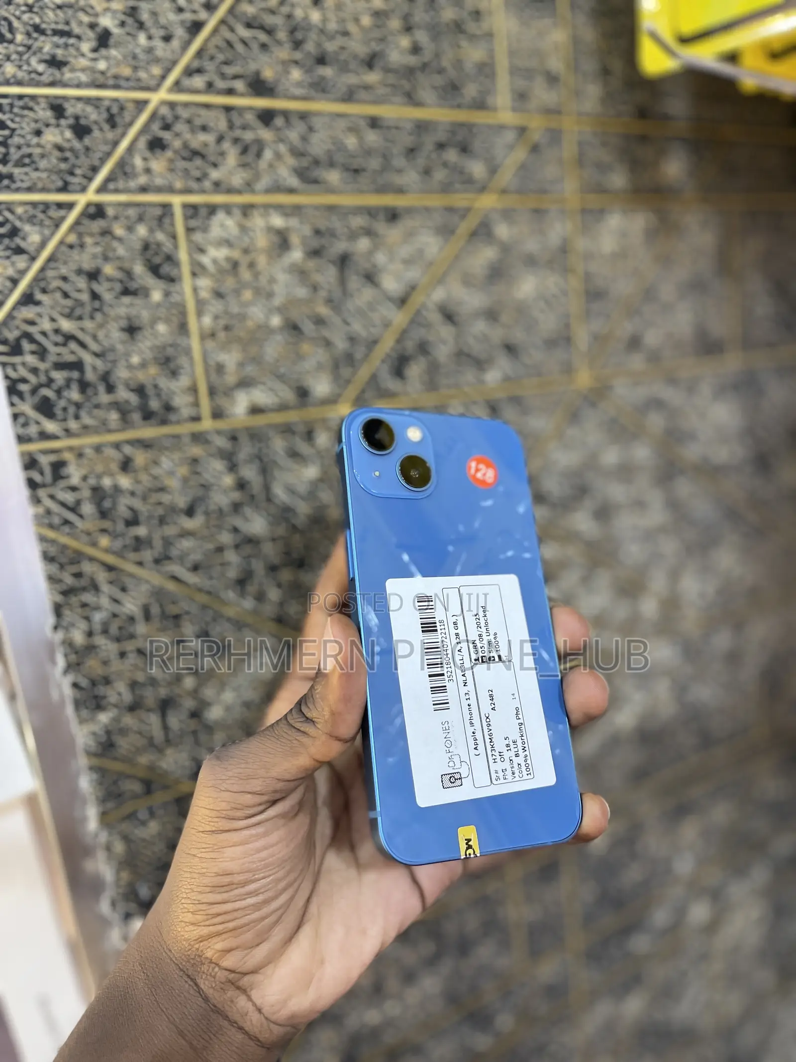 New Apple iPhone 13 128 GB Blue