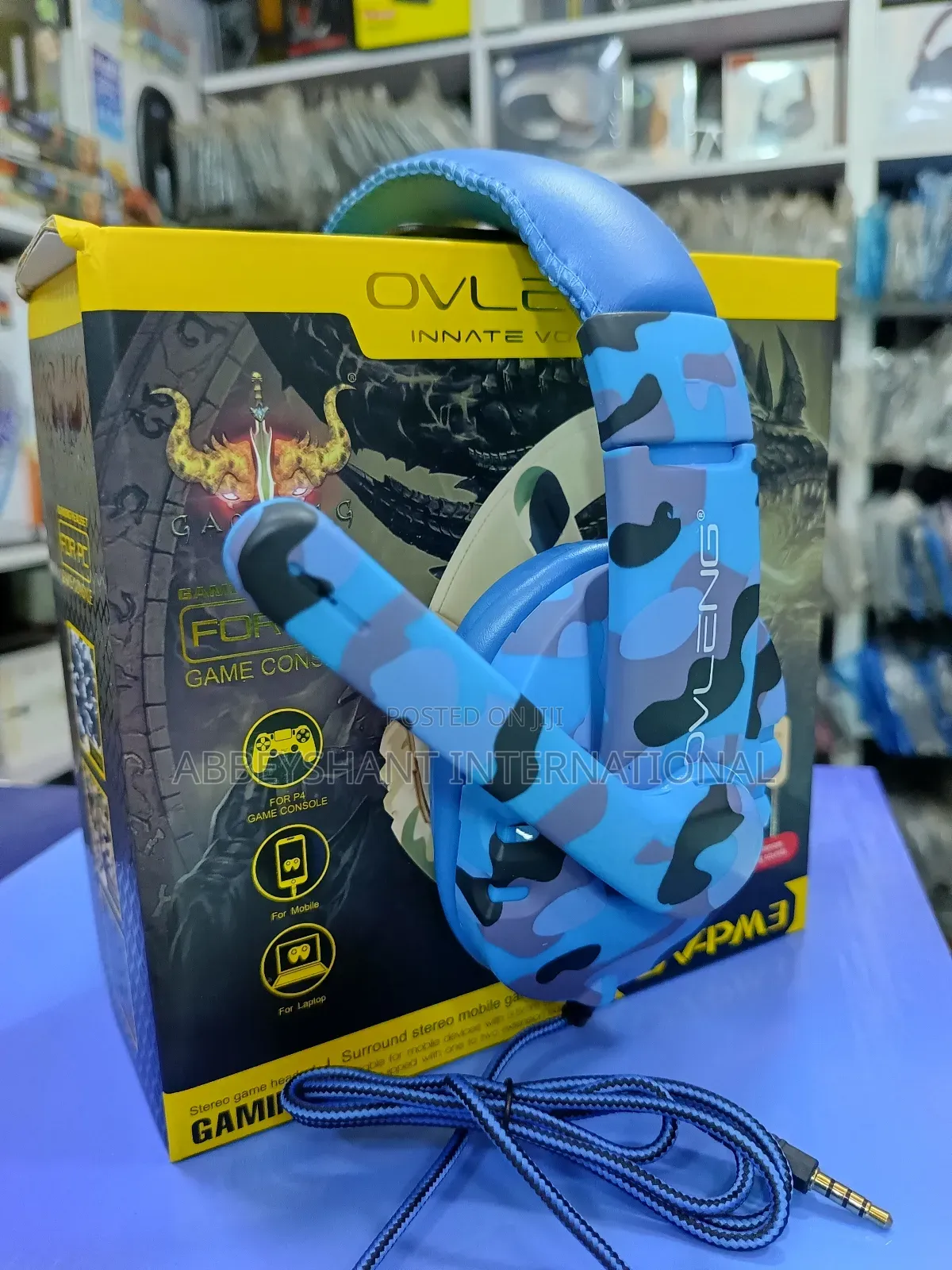 Mobile Gaming Headphones/Ovleng Gaming Headphones