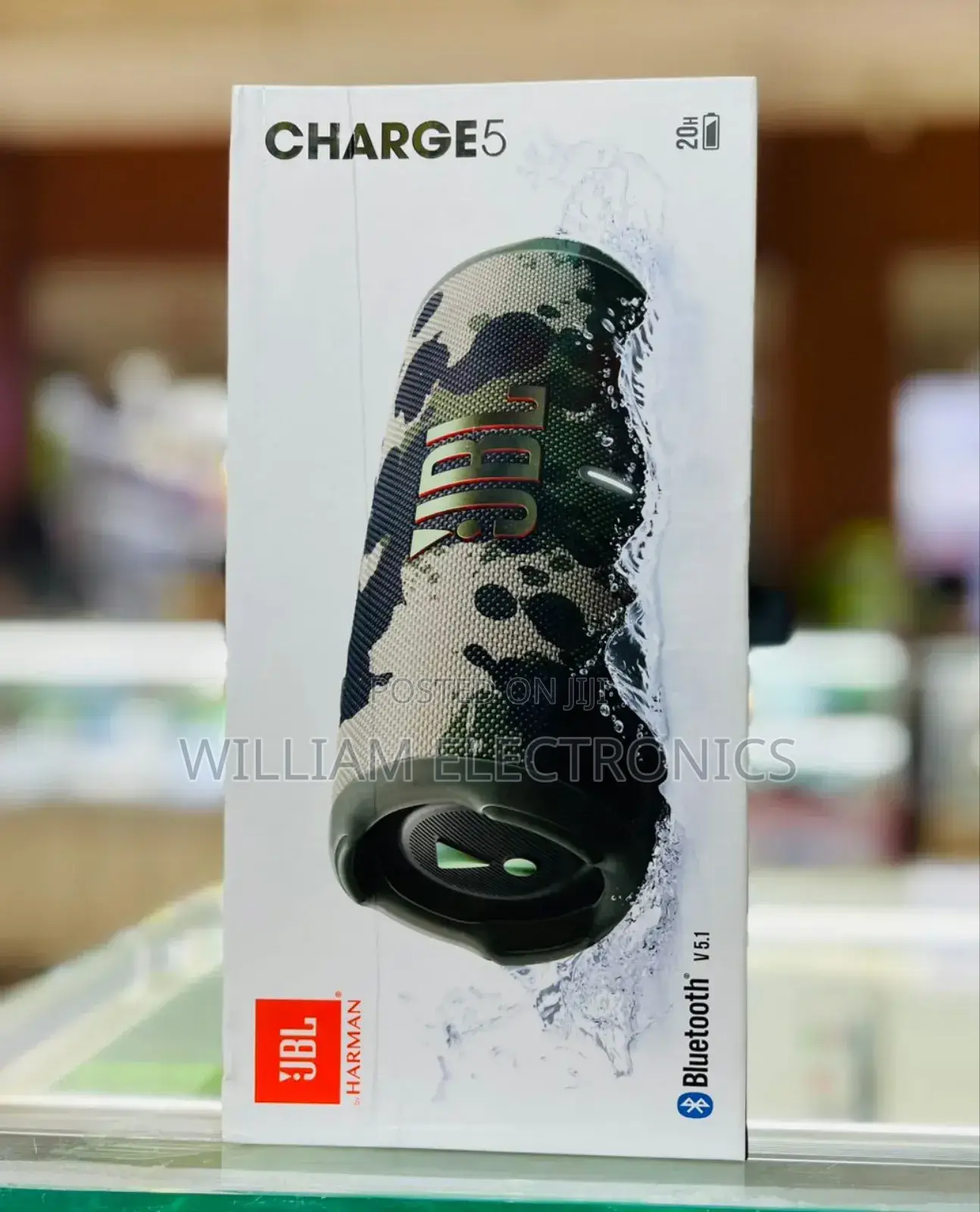 JBL Charge5 Speaker Portable Ip67waterproof Wireless Bluetooth Speaker