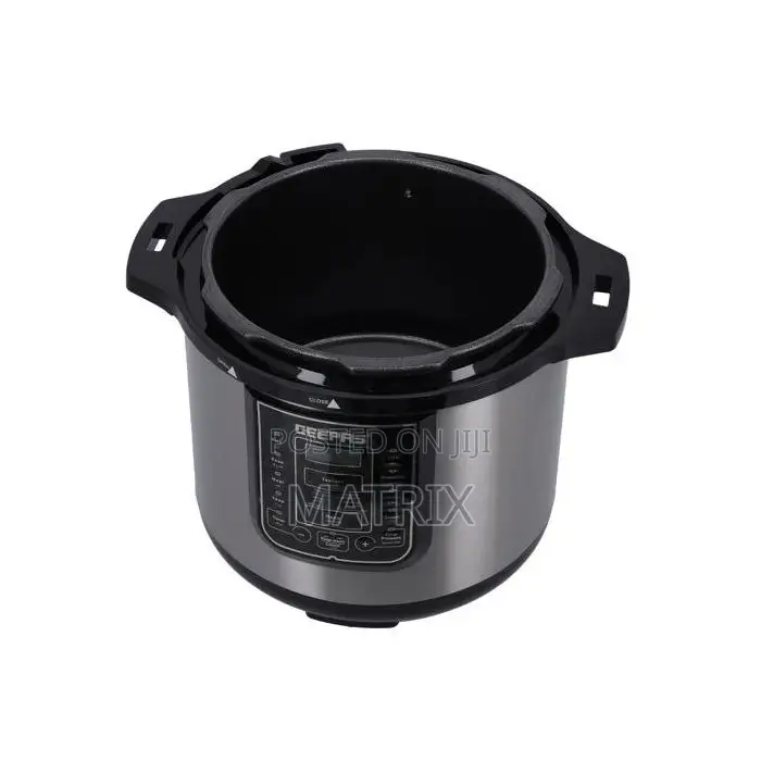 Geepas8l Digital Multi Cooker, Electric Pressure Cooker, 14 Programs