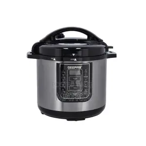 Geepas8l Digital Multi Cooker, Electric Pressure Cooker, 14 Programs