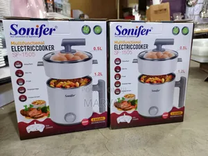 Sonifer Double Multifunctional Electric Cooker With Lid Handle