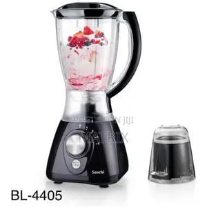 Saachi 2-in-1 Double Jar Blender 1.5 Litres Nl-Bl-4405 – Black