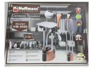 2l Hoffmans Powerful 2in1 Garment Steamer With Mini Metal Wallpaper
