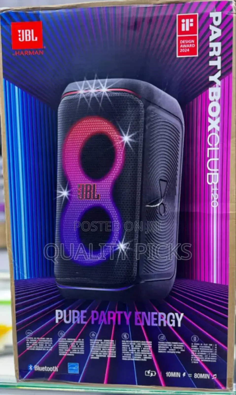 JBL Partybox Club 120 Speaker.