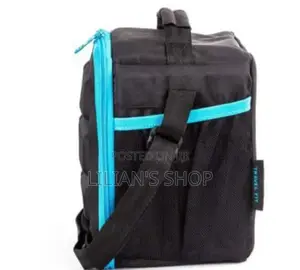 Six Pack Fitness Blue / Black Lunch Bag