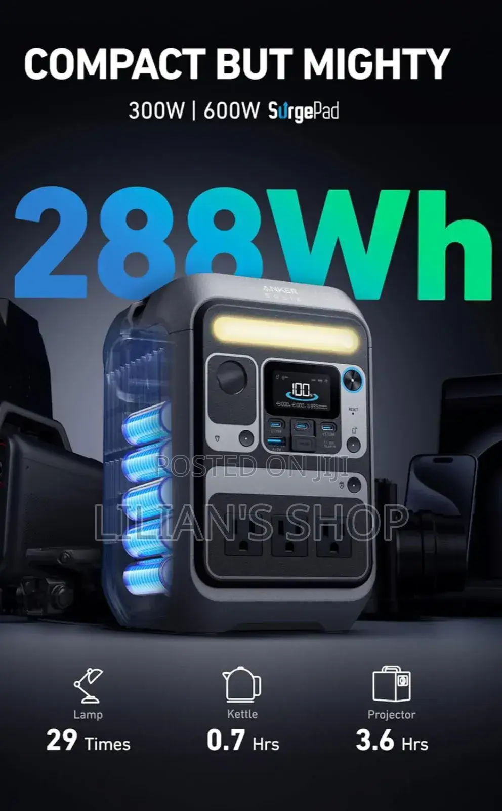 Anker Solix C300 Dc Power Station