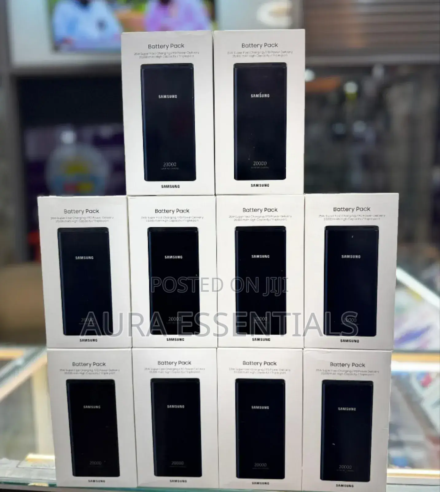 Samsung Battery Pack 20,000mah Black
