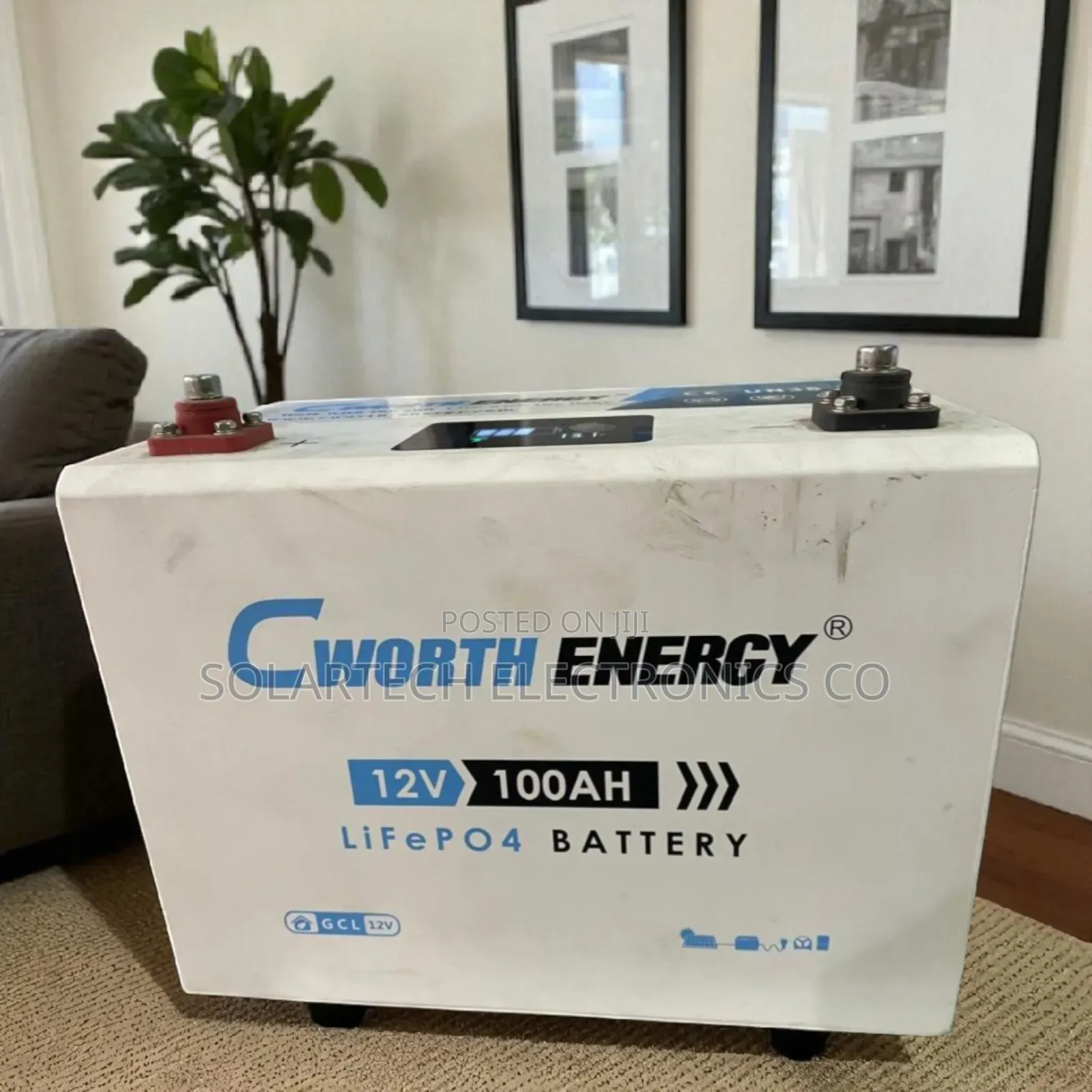 Portable Power: 100ah Cworth Lithium Battery for Sale/ Good Price