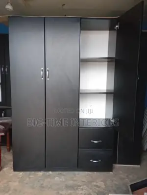 Elegant Black Wardrobe