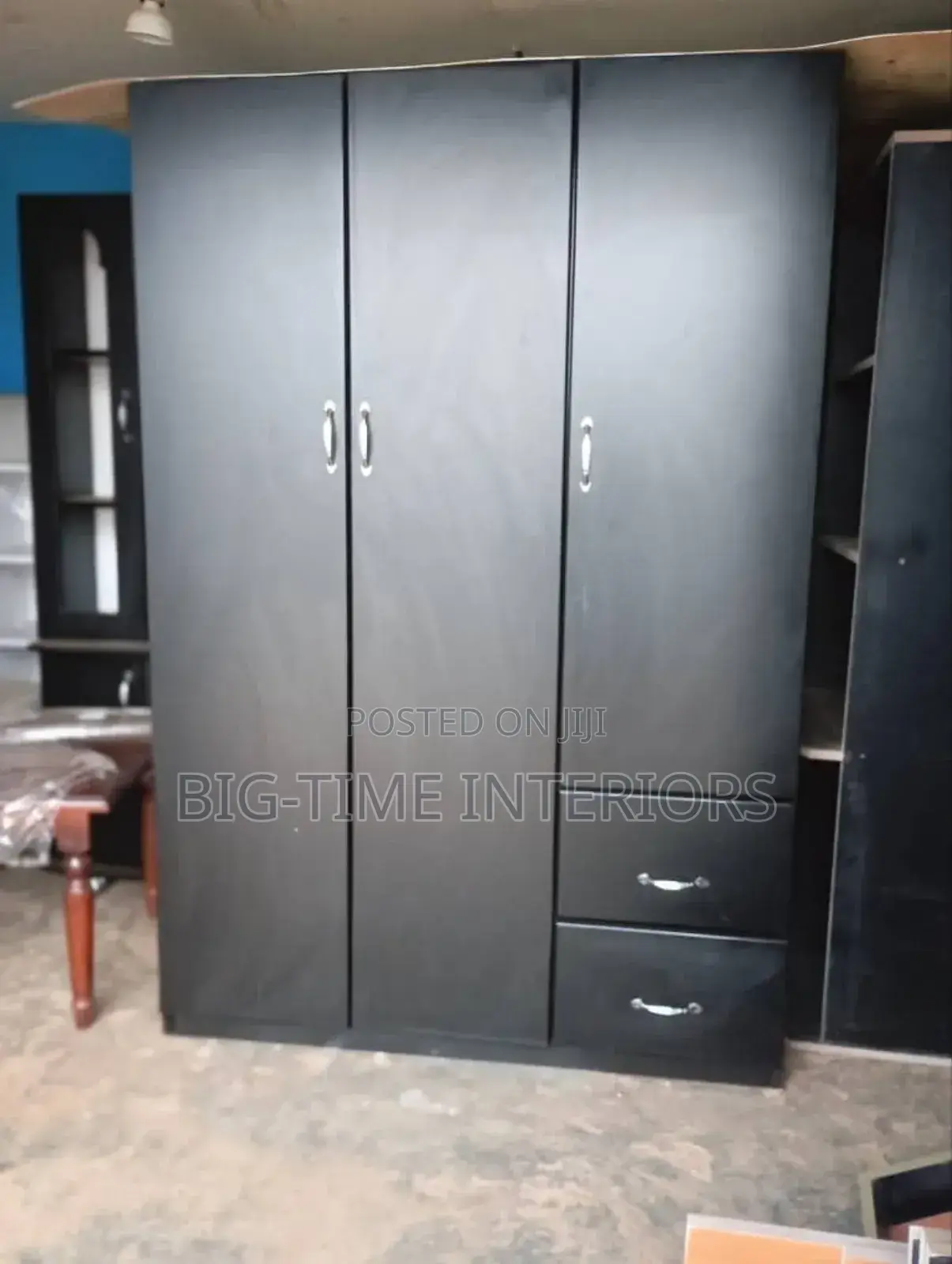 Elegant Black Wardrobe