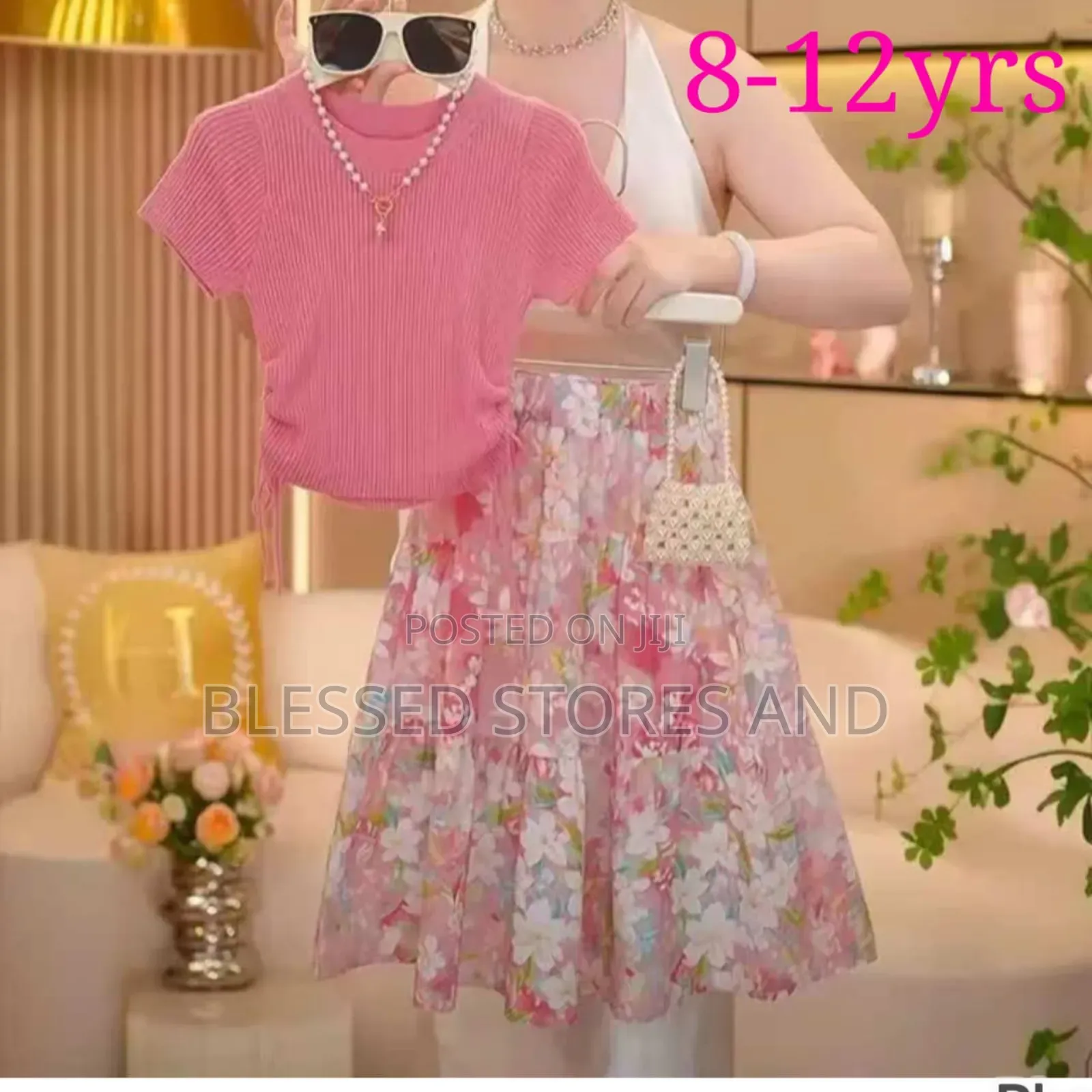 Girls 2pc Classy Outfit