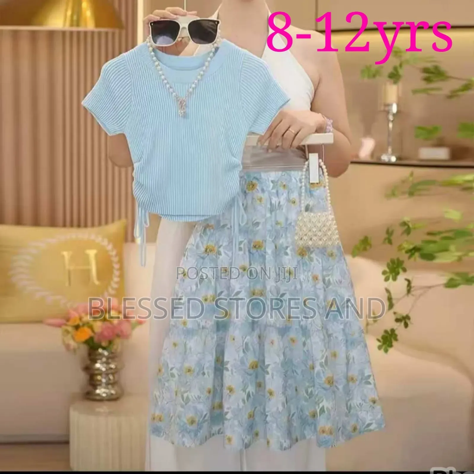 Girls 2pc Classy Outfit