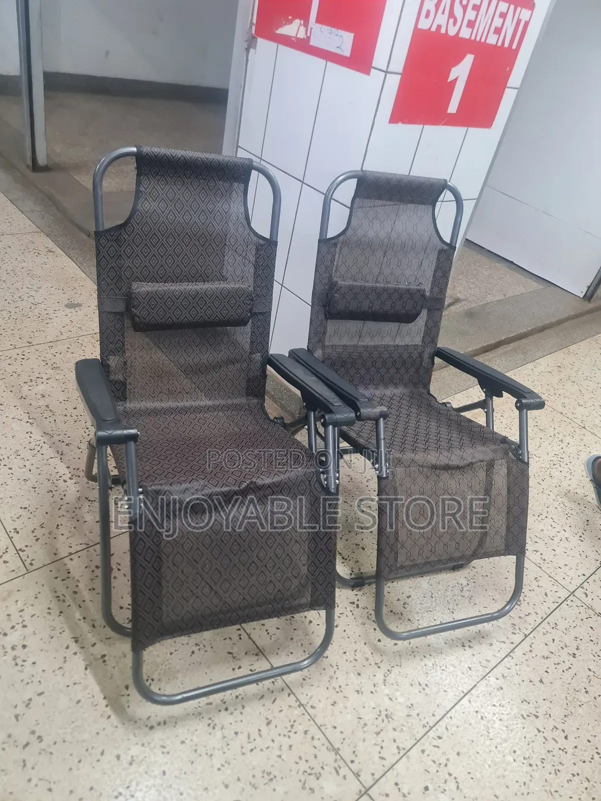 Swivel Foldable Chair for Resting Camping Home