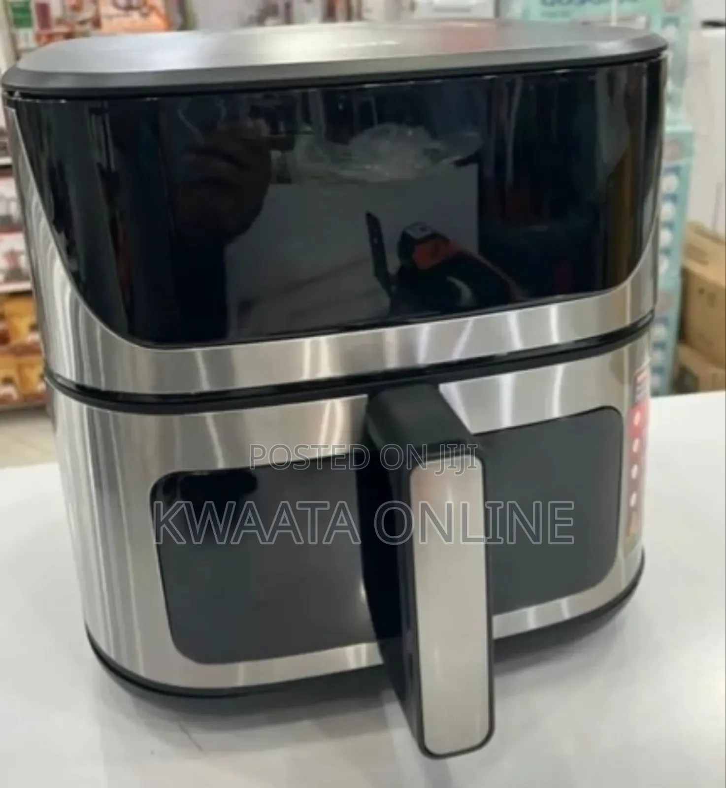 14l Sanford 2-in-1 Air Fryer Oven, 10 Presets Dual Led Touch Control