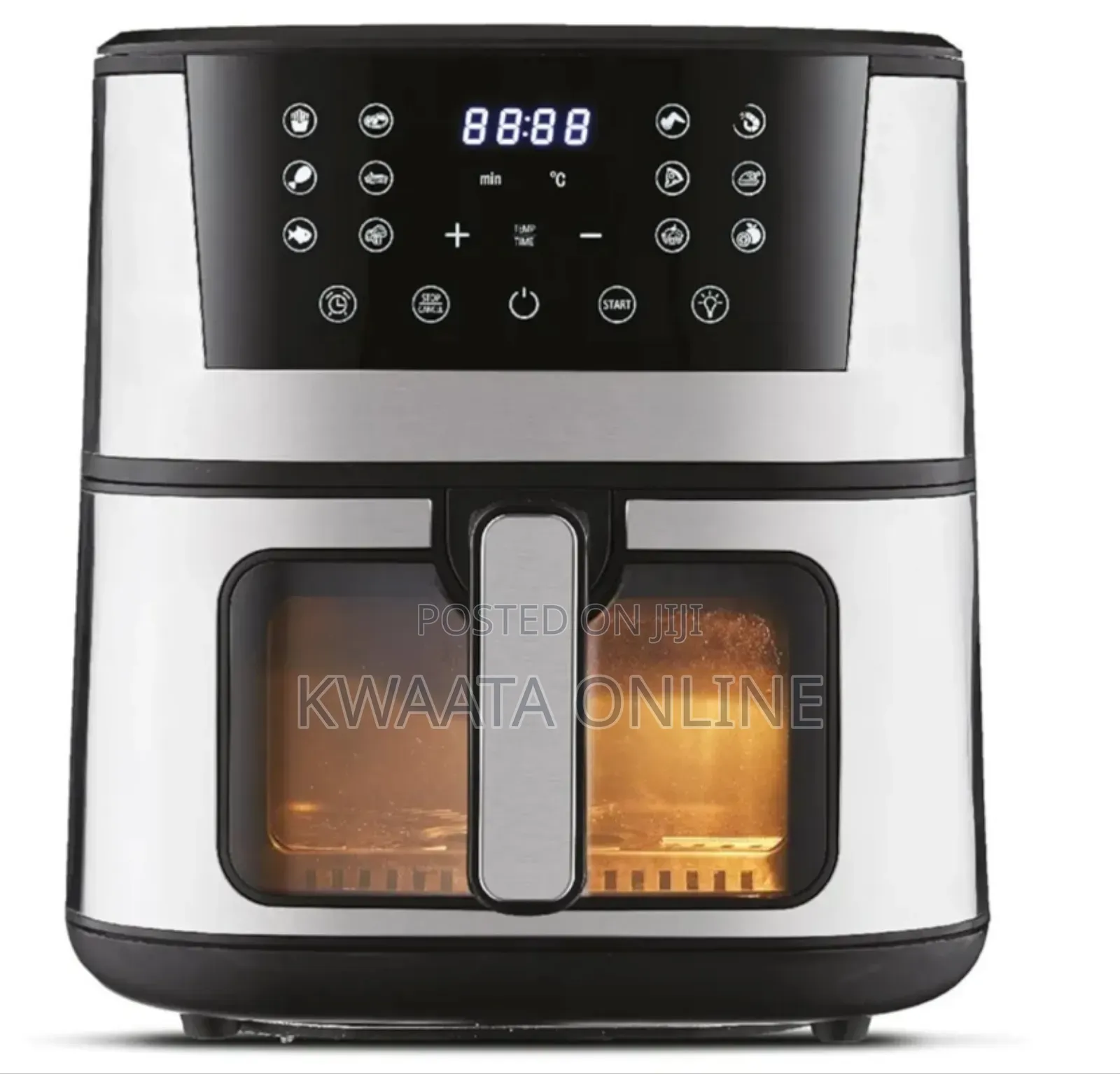 14l Sanford 2-in-1 Air Fryer Oven, 10 Presets Dual Led Touch Control