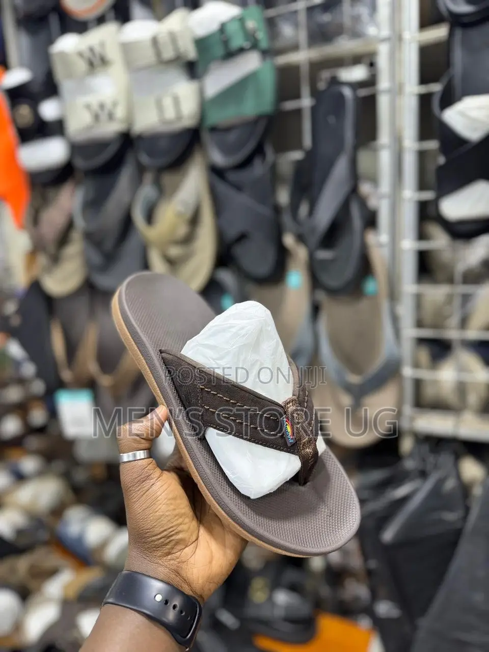 Rainbow 🌈 Classic Men’S Genuine Rubber Sandals