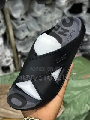 Ecco Men’S Genuine Classic Leather Sandals