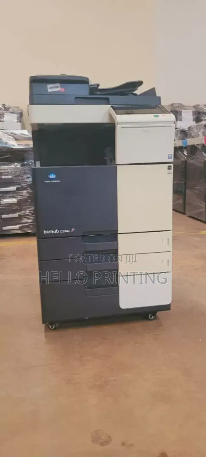 Keep Your Office Moving - Bizhub C284e. New Stock .