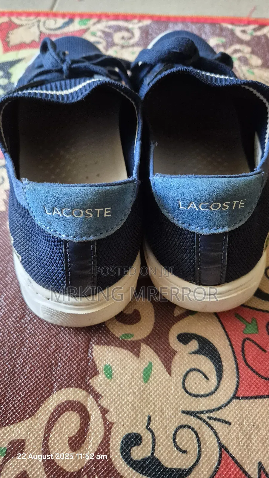 Lacoste La Piquee 120 1 Slip-on Low Top Sneaker Navy/Blue