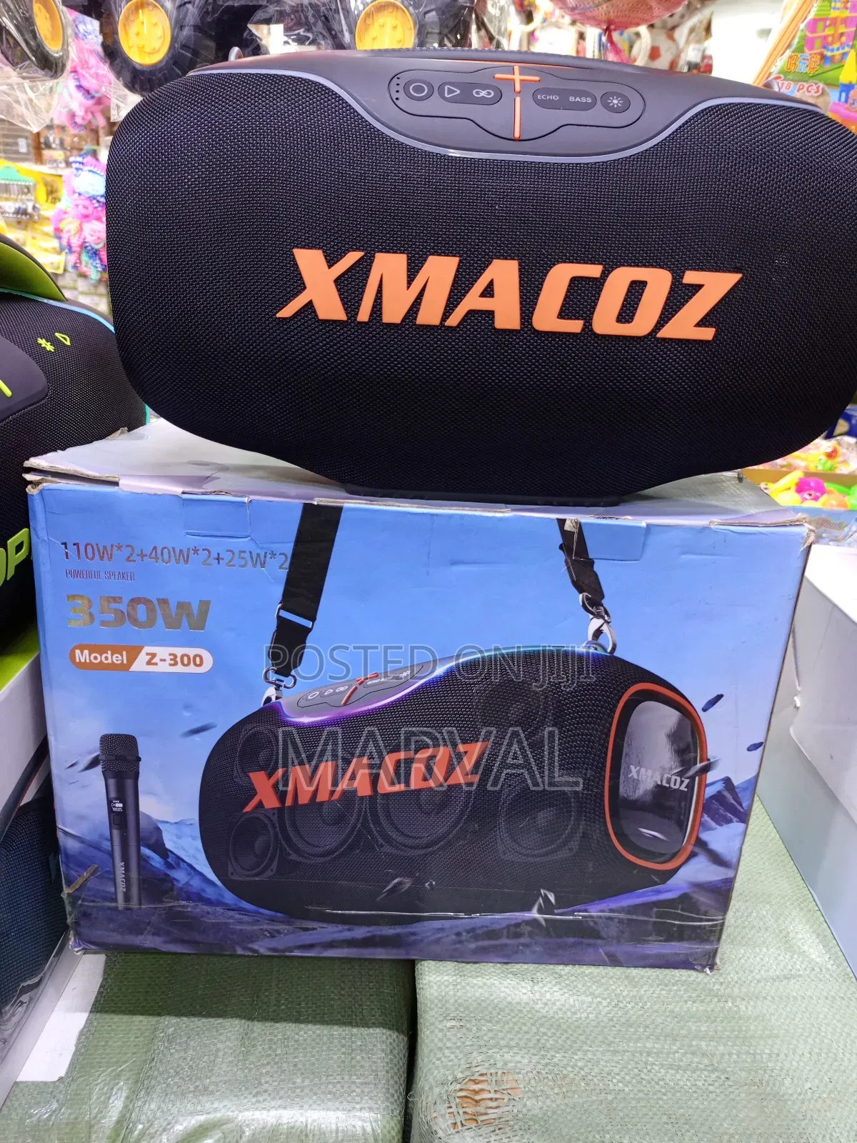 Xmacoz Z-300 Massive Base Bluetooth Speaker.