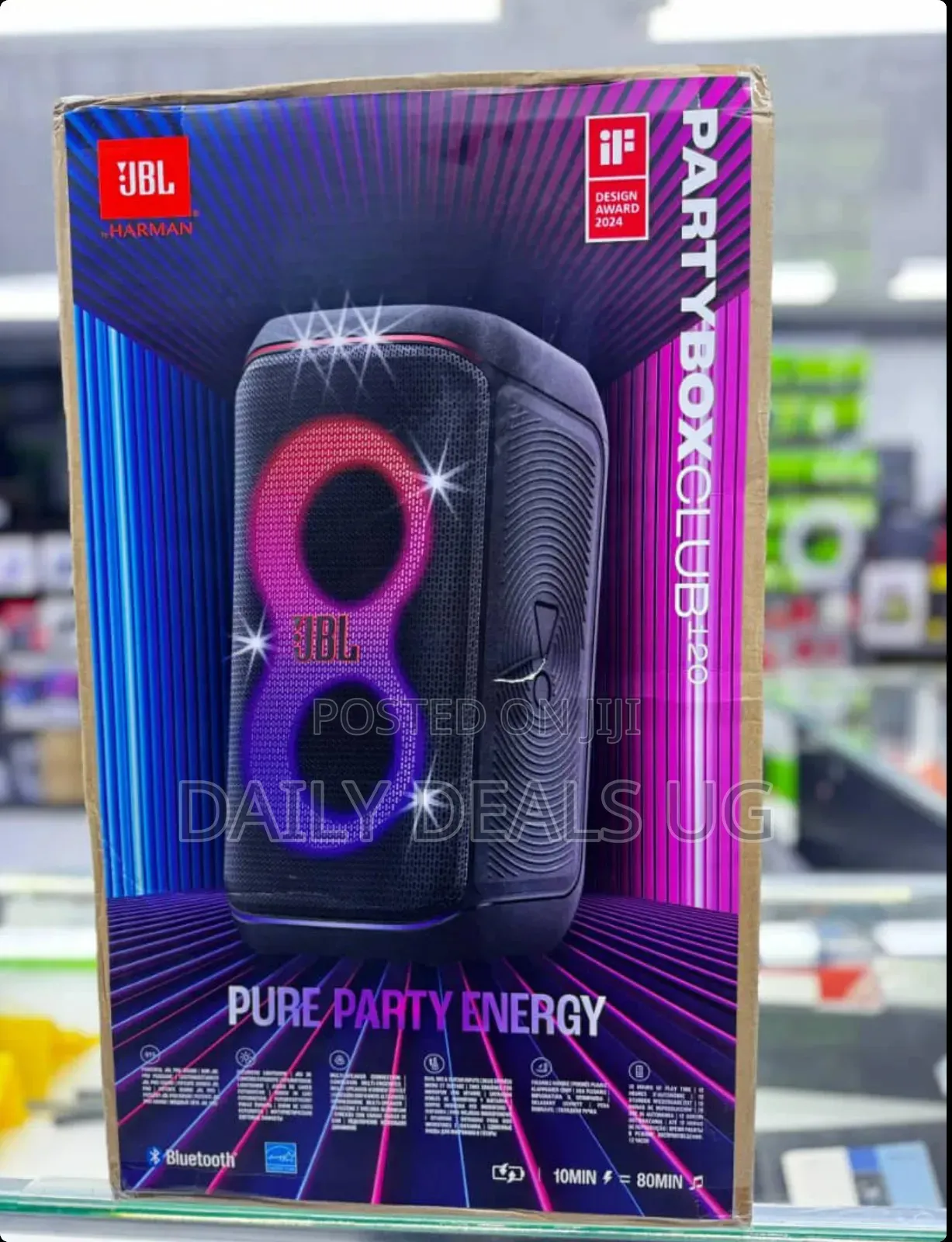 JBL Party Box Club 120 Portable Party Speaker