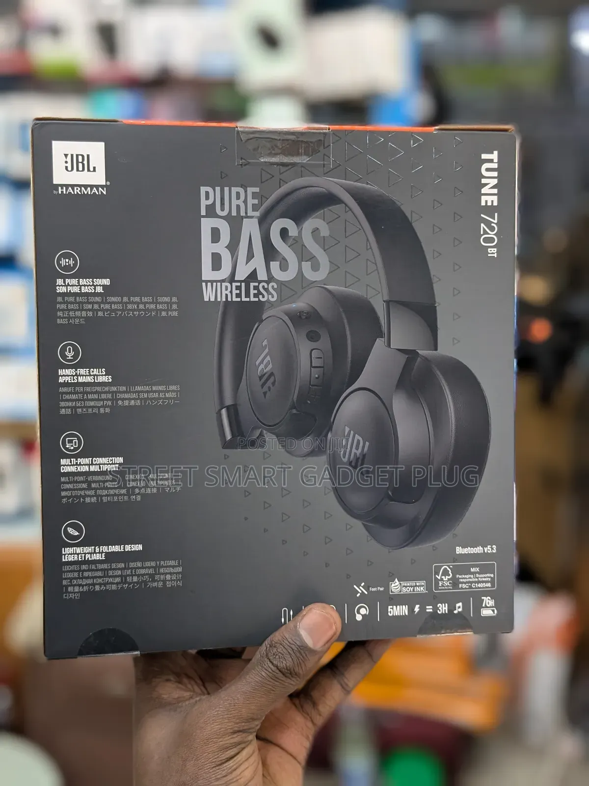JBL Tune 720 Bassful Headphones