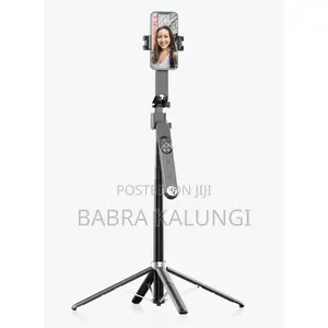 Porodo Selfie Stick Pro X With 360o Ai Tracking Tripod 135cm