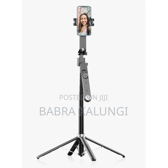 Porodo Selfie Stick Pro X With 360o Ai Tracking Tripod 135cm