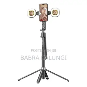 Porodo Selfie Stick Pro X With 360o Ai Tracking Tripod 135cm