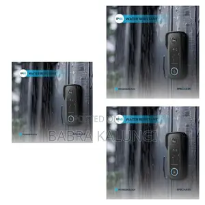 Powerology Ip65 265gb 3mp Infrared Smart Camera Doorbell