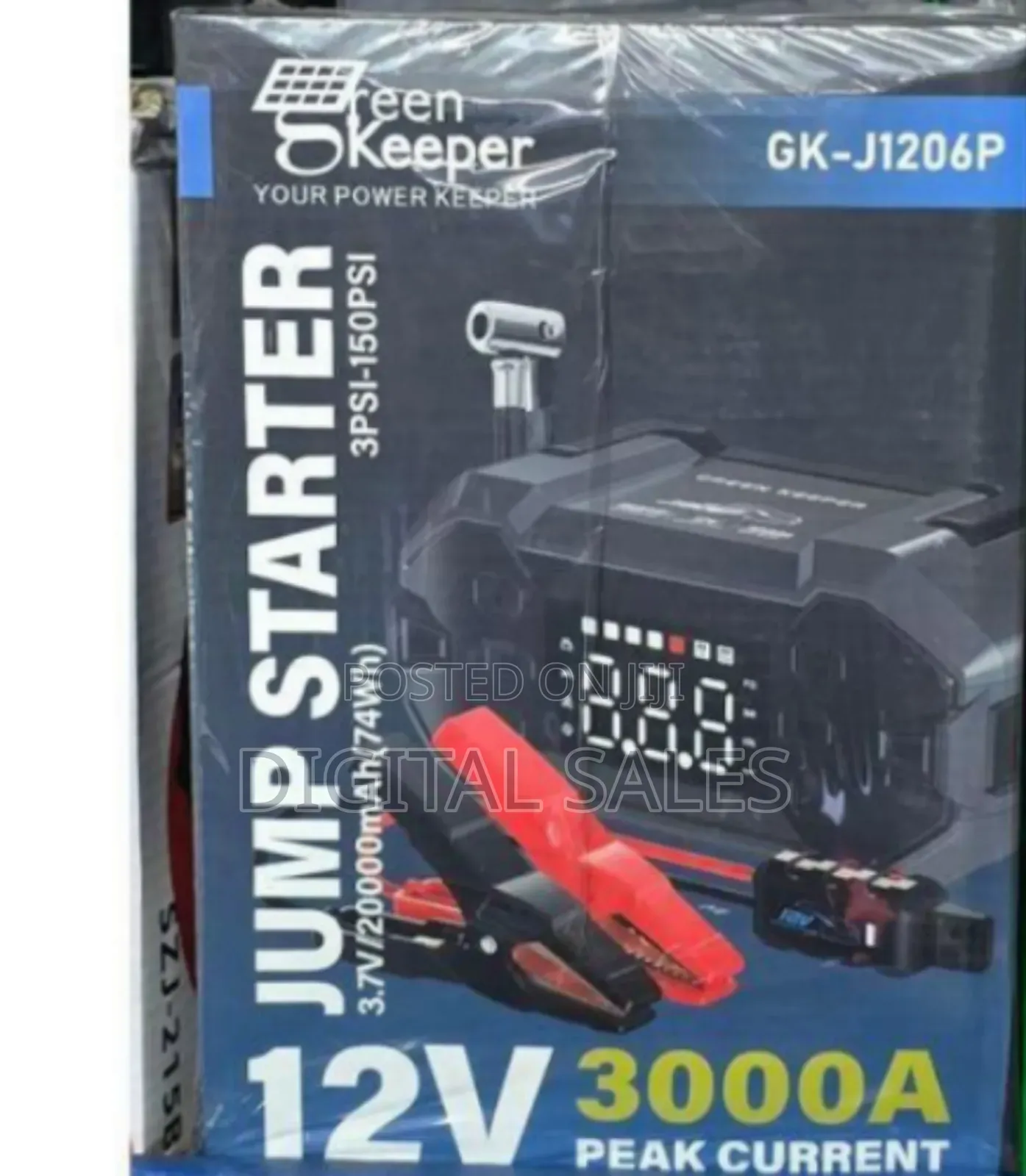 Car Jump Starter With Air Compressor 12v
