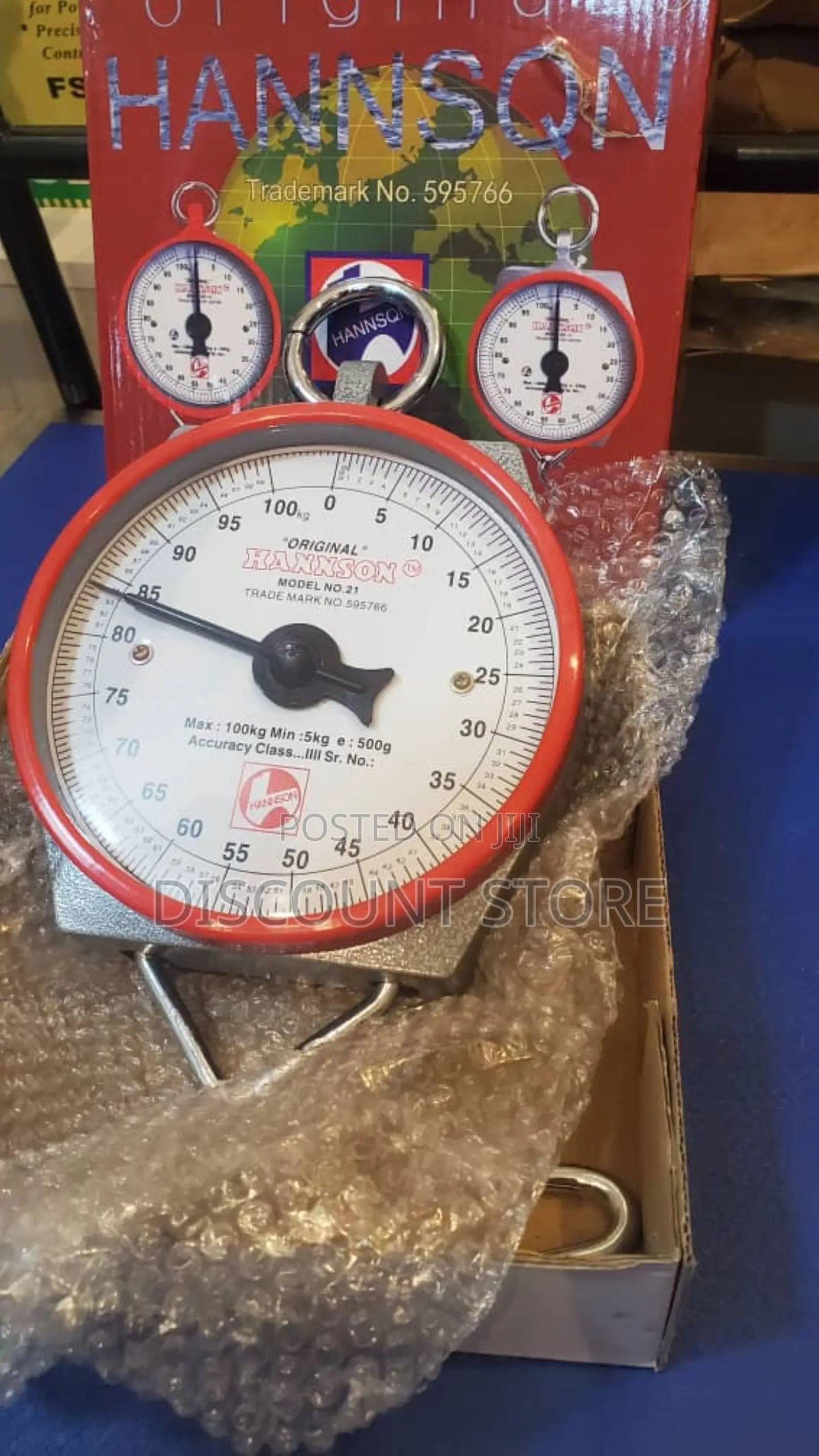 Hanging 100kg Weigh Hanson Weighing Scale Mechanical Weighing Scale