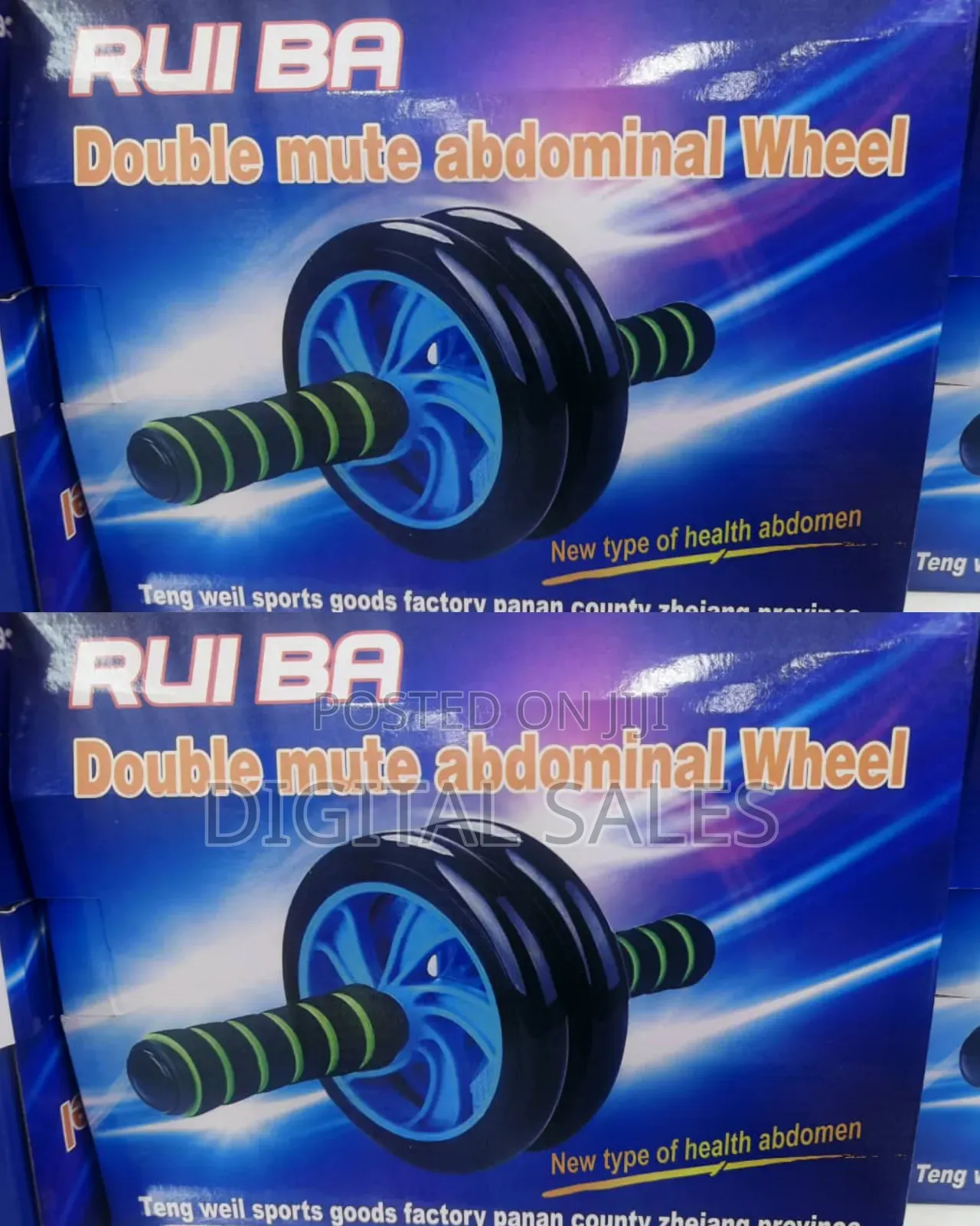 Double Ab Abdominal Roller/ Wheel